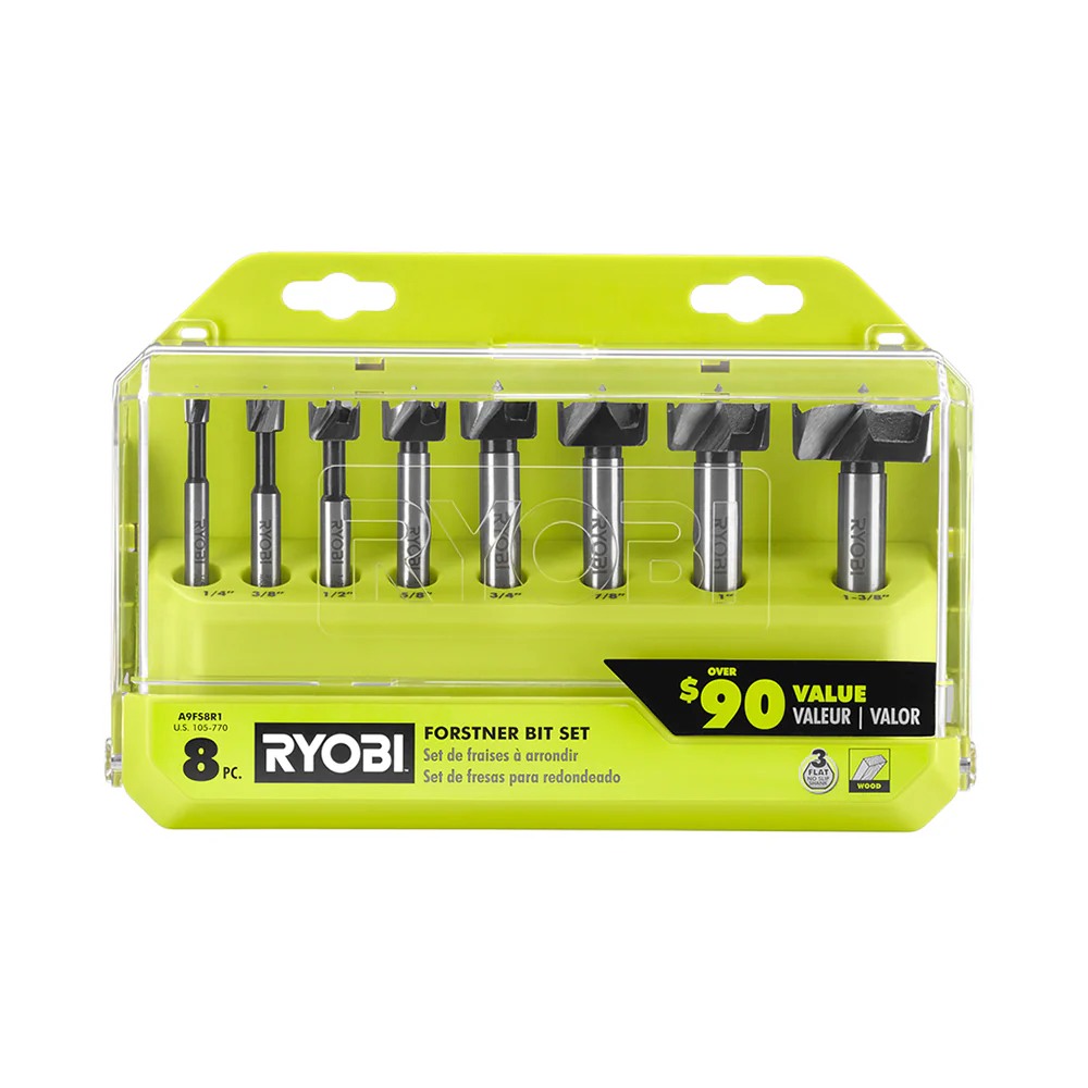 8 PC. Forstner Bit Set