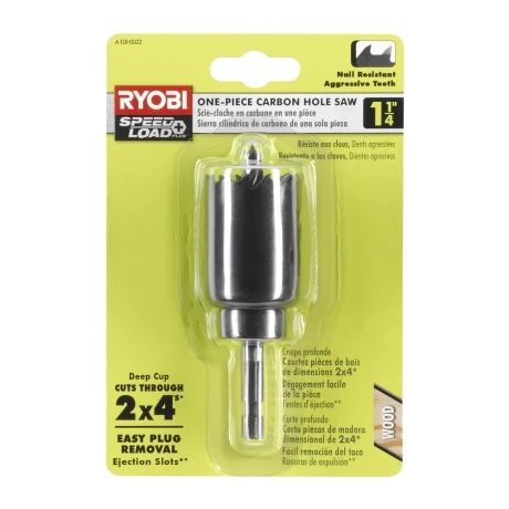 RYOBI 1-1/4 ONE PIECE CARBON HOLE SAW - Image 2