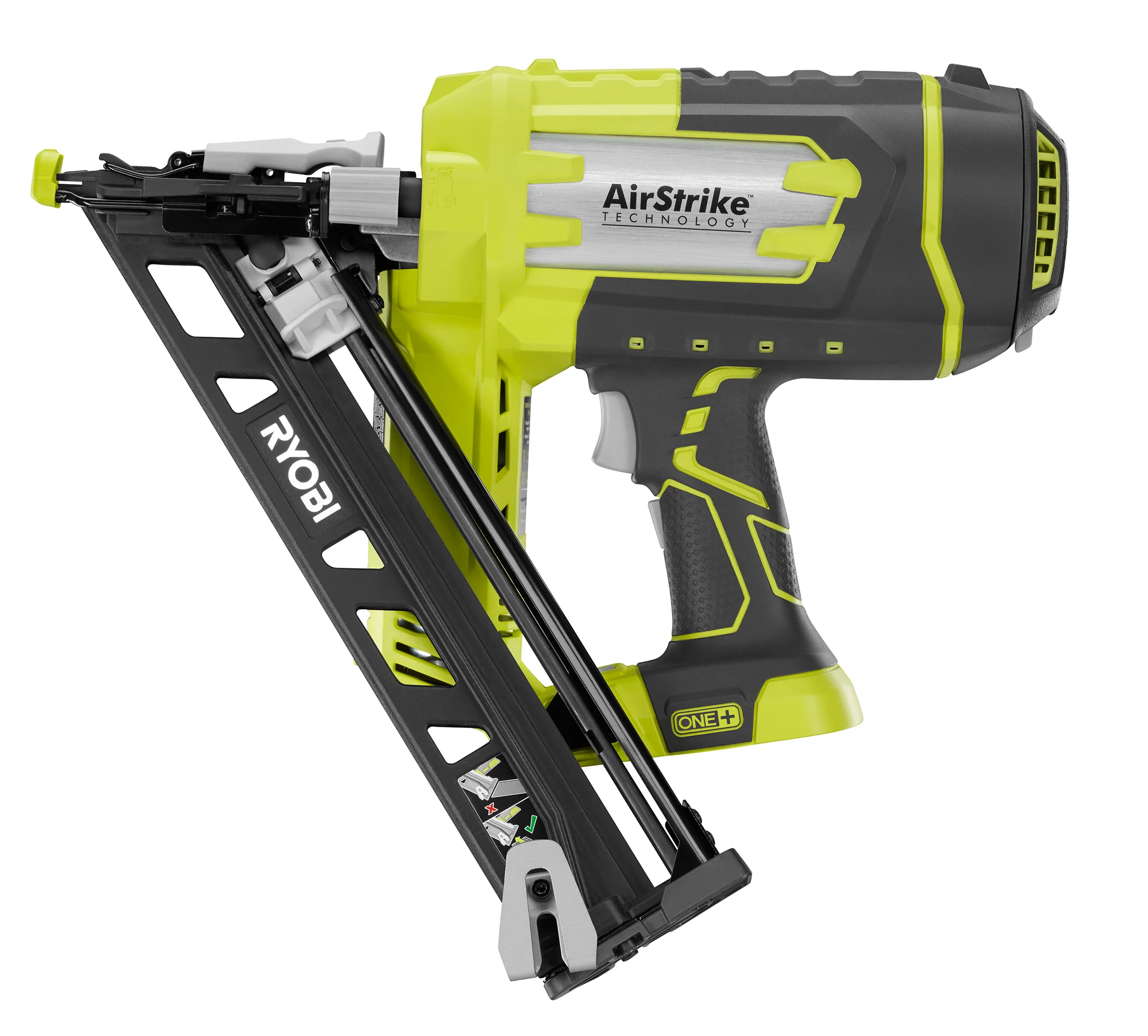 18V ONE+ AirStrike 15GA Angled Finish Nailer - Image 2