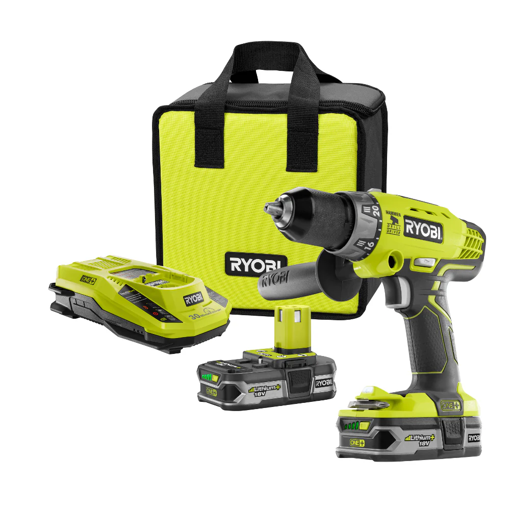 18V ONE+™ LITHIUM+™ Hammer Drill/Driver Kit