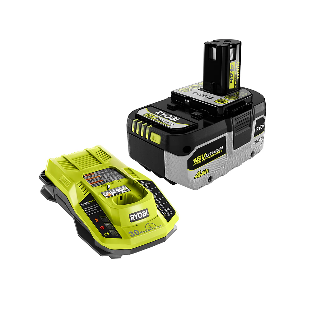 18V ONE+ 4AH LITHIUM HIGH PERFORMANCE BATTERY AND CHARGER STARTER KIT