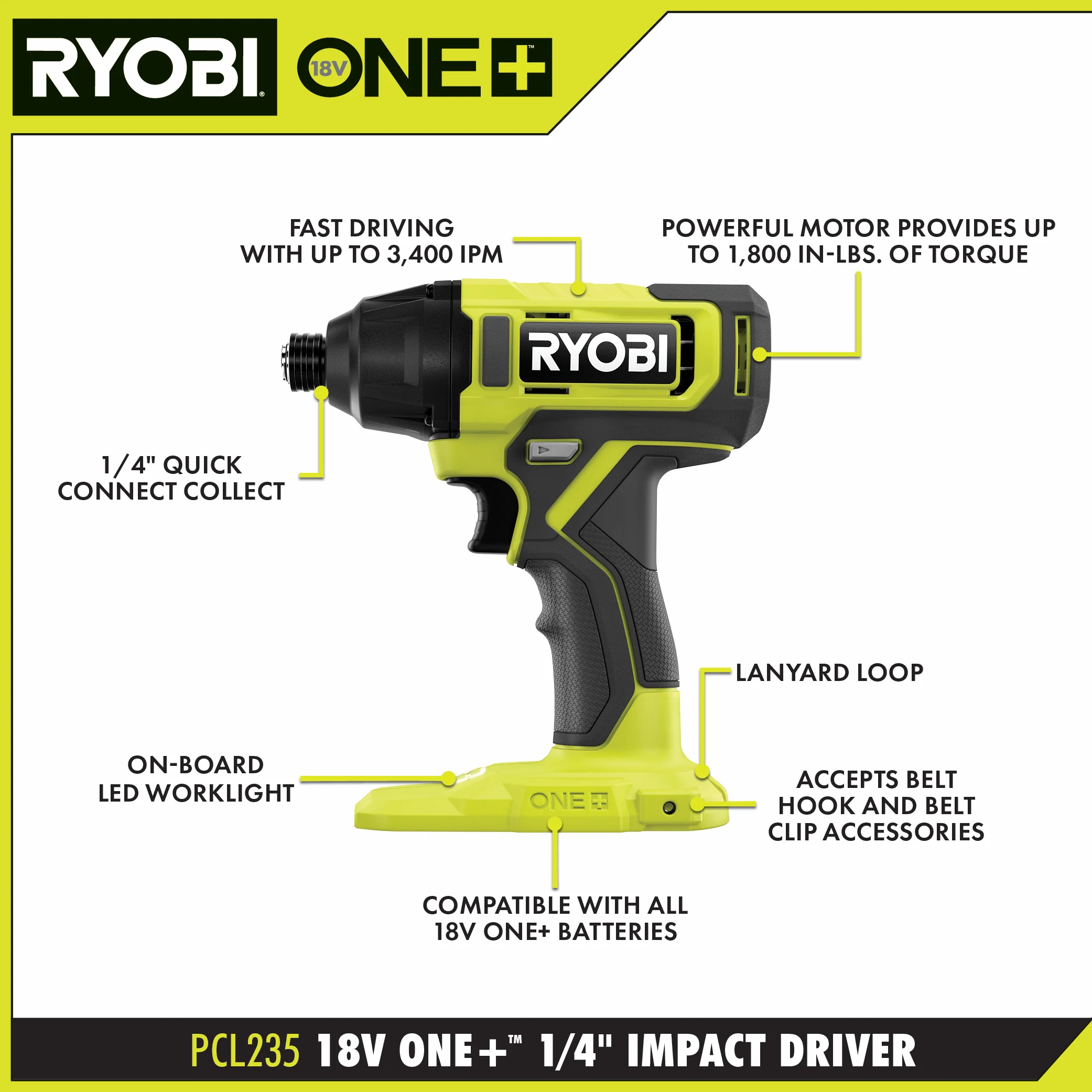 18V ONE+ 2-TOOL COMBO KIT - Image 3
