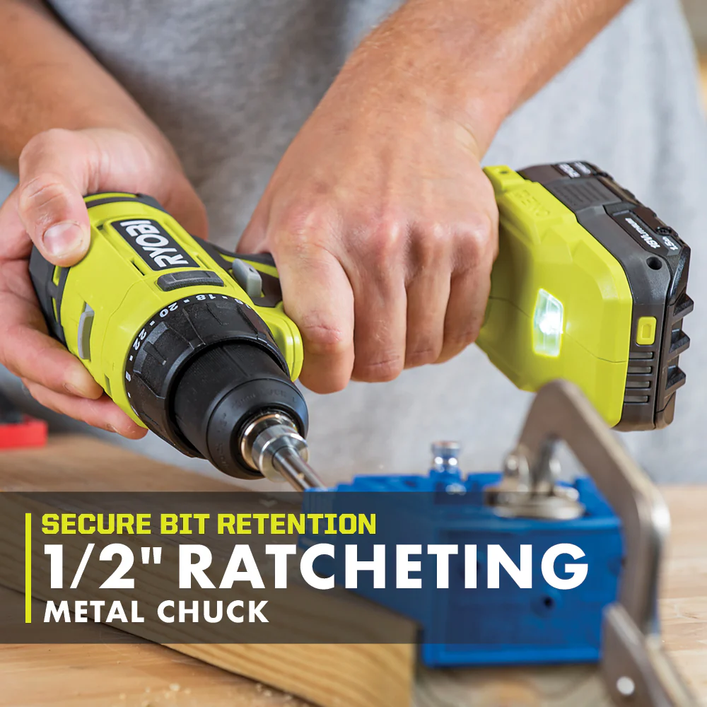 18V ONE+ 1/2" Drill/Driver Kit - Image 5