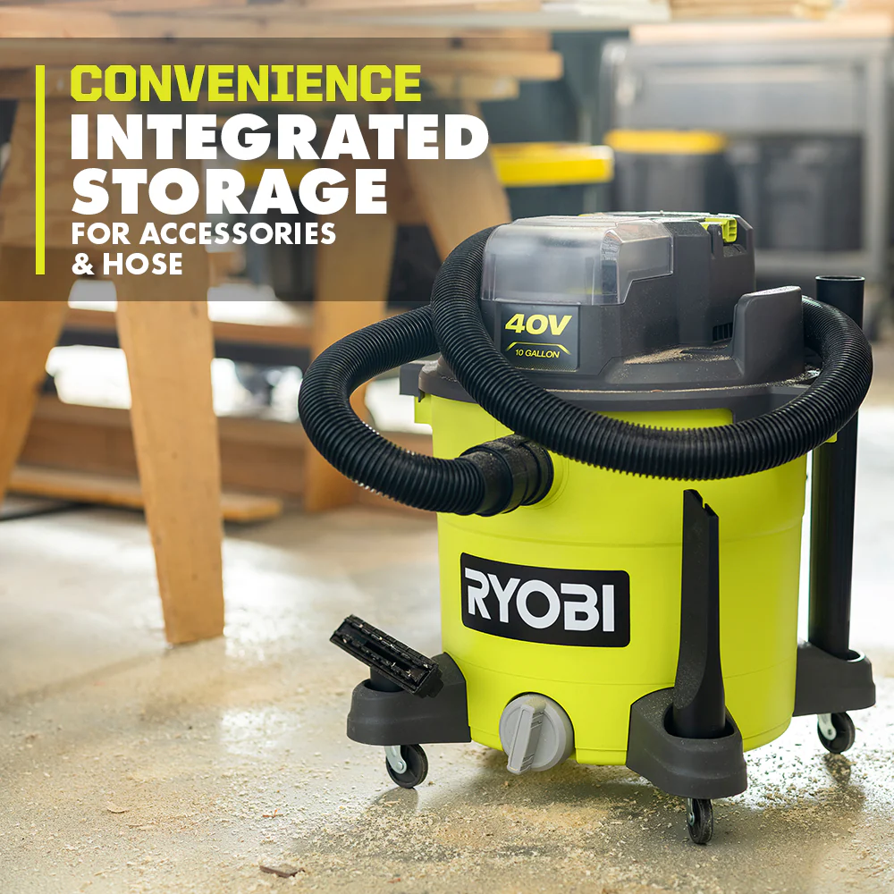 40V 10 GALLON WET/DRY VACUUM - Image 5