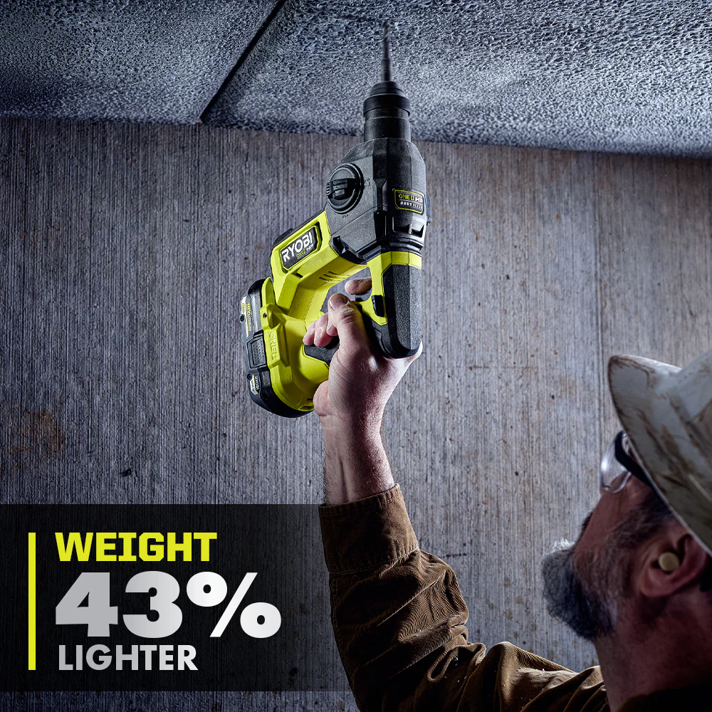 18V ONE+ HP COMPACT BRUSHLESS 5/8" SDS-PLUS ROTARY HAMMER KIT - Image 6