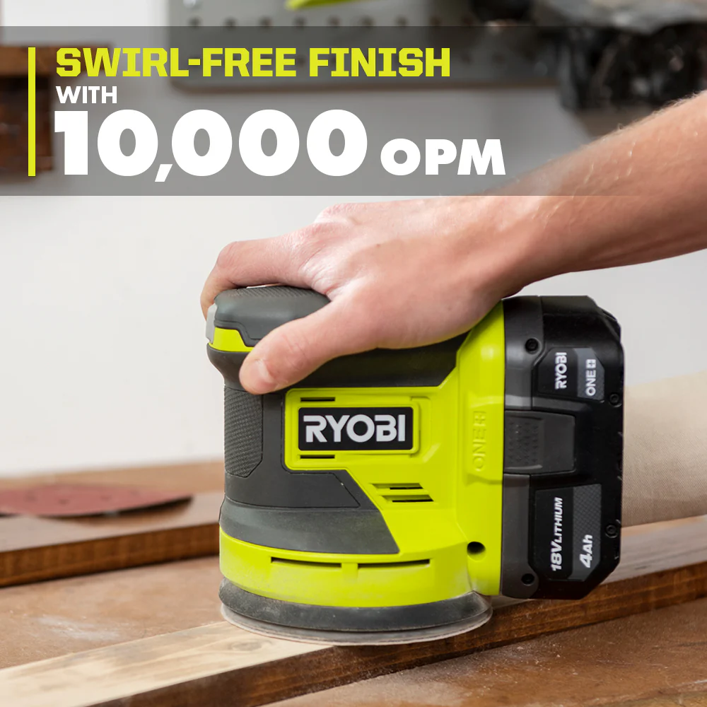 18V ONE+ 5" RANDOM ORBIT SANDER KIT - Image 6