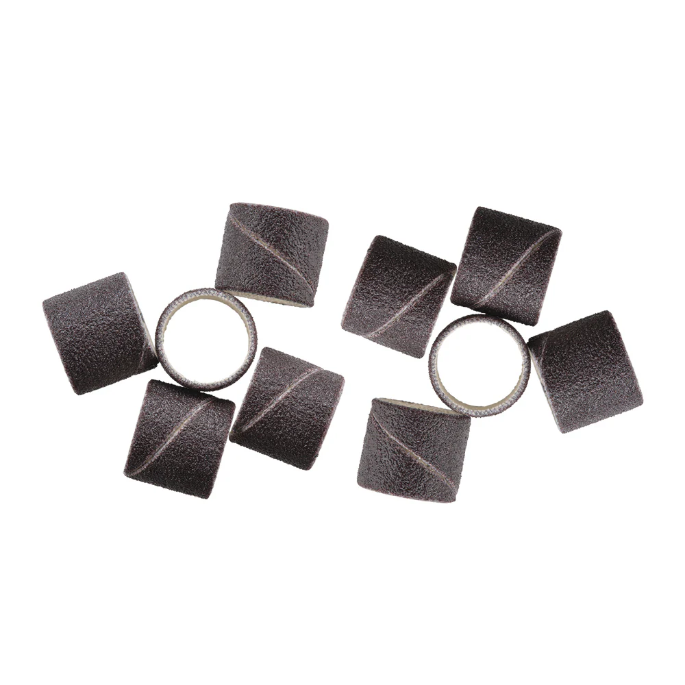10 PC. 120 GRIT SANDING BANDS