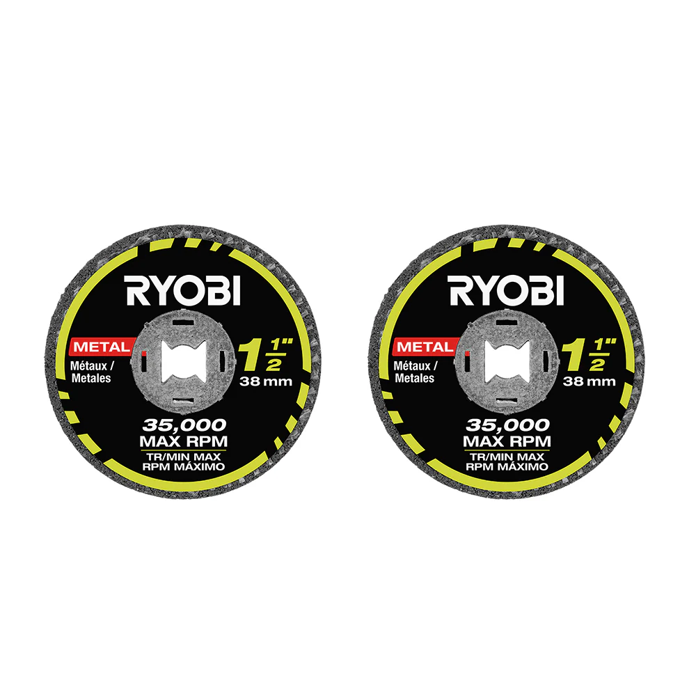 2 PC. 1-1/2" METAL GRINDING WHEEL