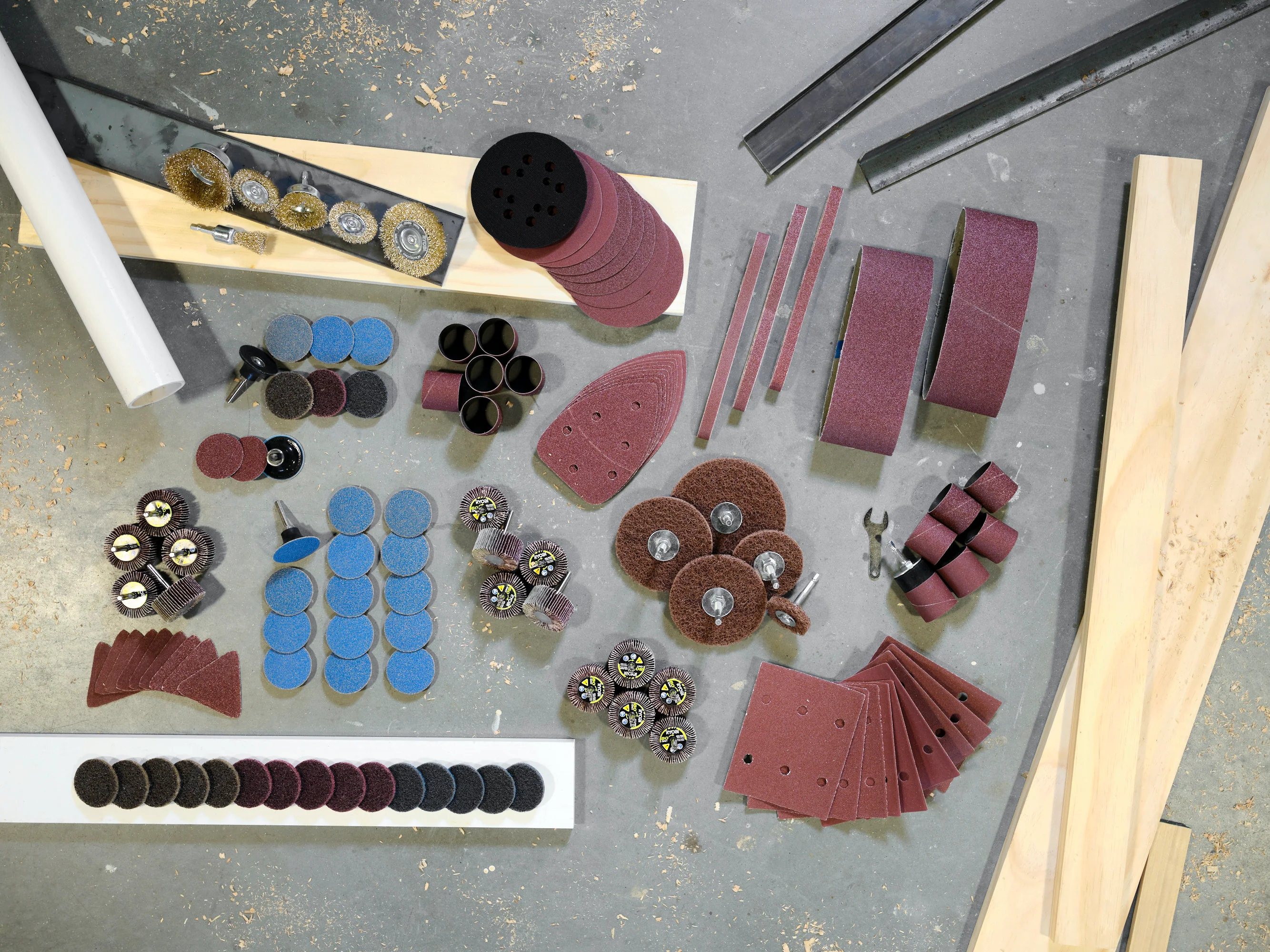6 PC. 1-1/2" Drum Sander Replacement Pack - Image 7