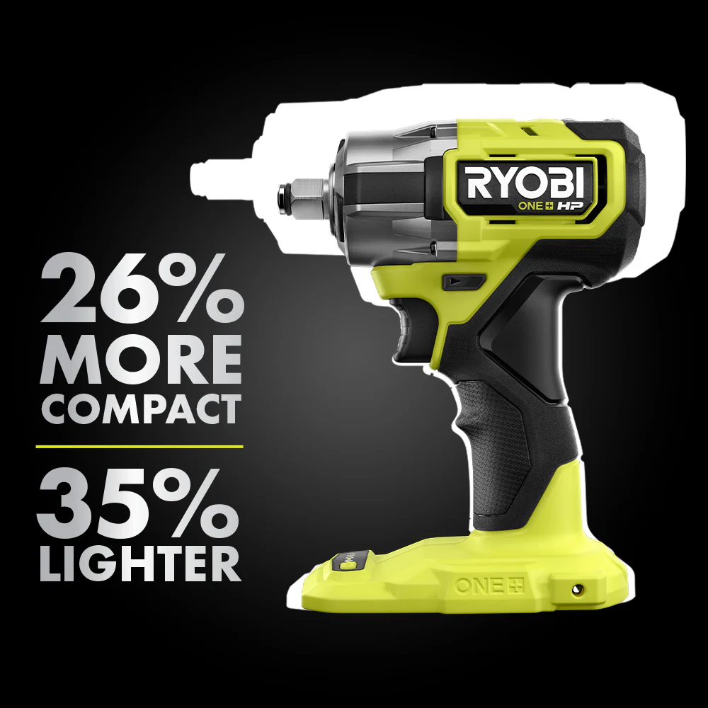 18V ONE+ HP COMPACT BRUSHLESS 4-MODE 1/2" IMPACT WRENCH - Image 5