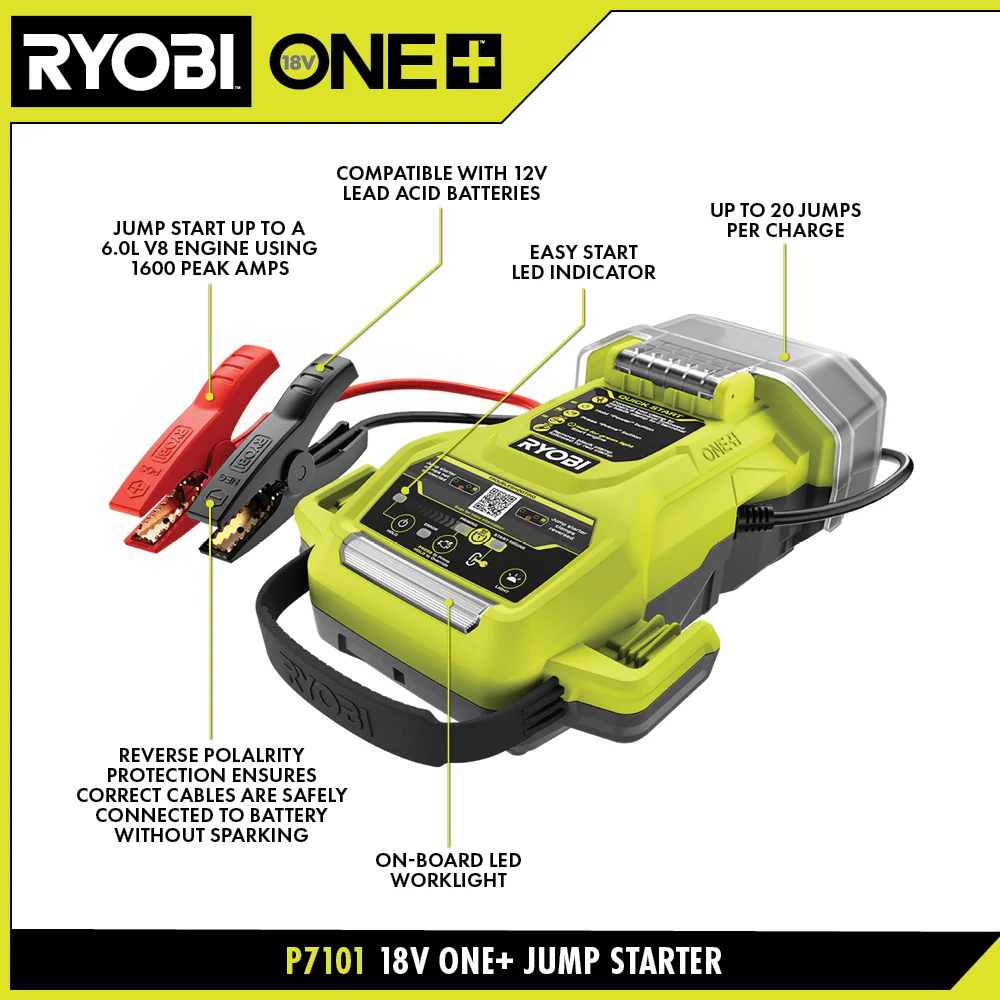 18V ONE+ JUMP STARTER - Image 2