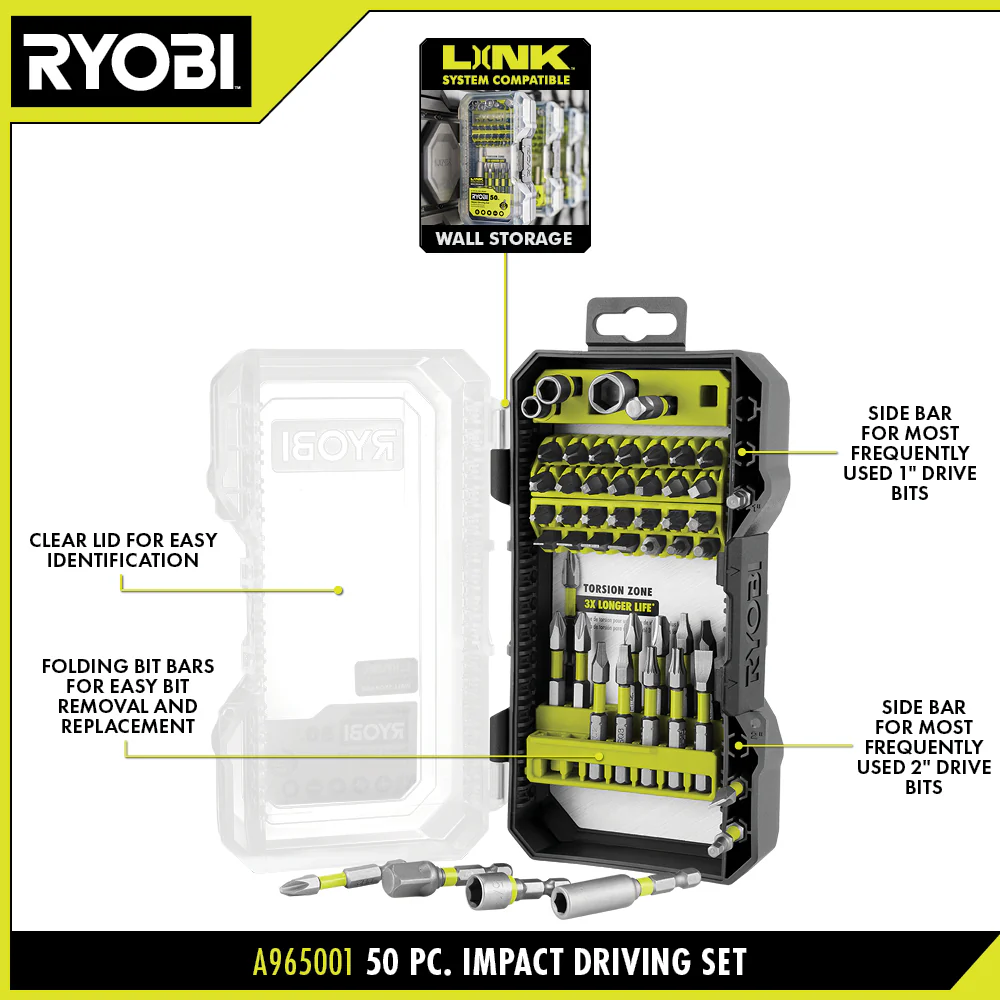 50 PC. IMPACT RATED DRIVING SET - Image 2