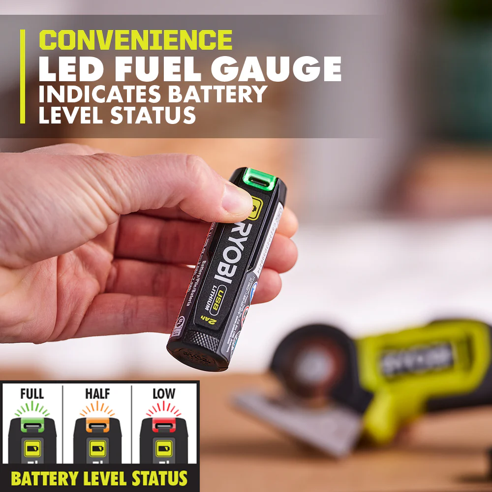 USB LITHIUM 2AH LITHIUM RECHARGEABLE BATTERY - Image 4