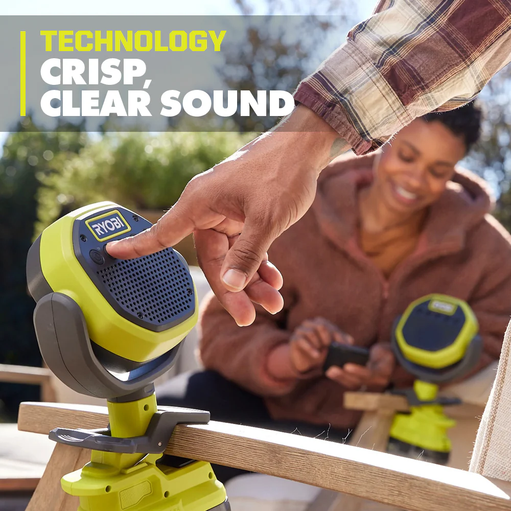 18V ONE+ VERSE™ CLAMP SPEAKERS (2-PACK) - Image 6