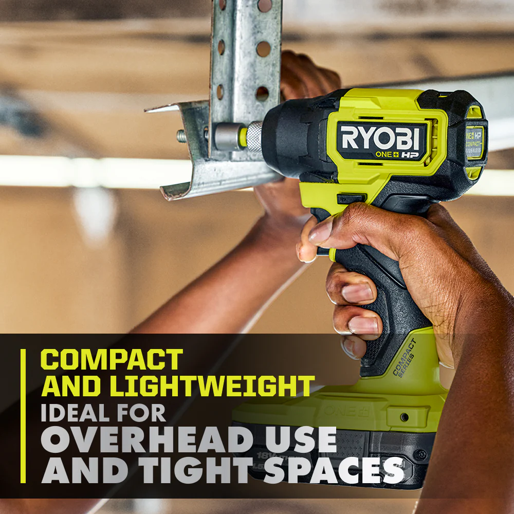 18V ONE+ HP COMPACT BRUSHLESS 1/4" HEX IMPACT DRIVER - Image 5
