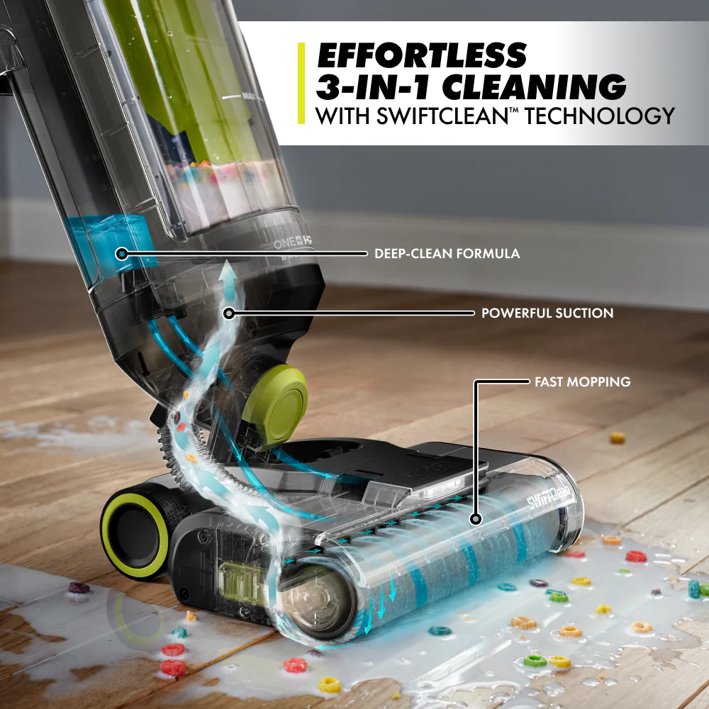18V ONE+ HP SWIFTClean Wet & Dry Vacuum Mop Kit - Image 3