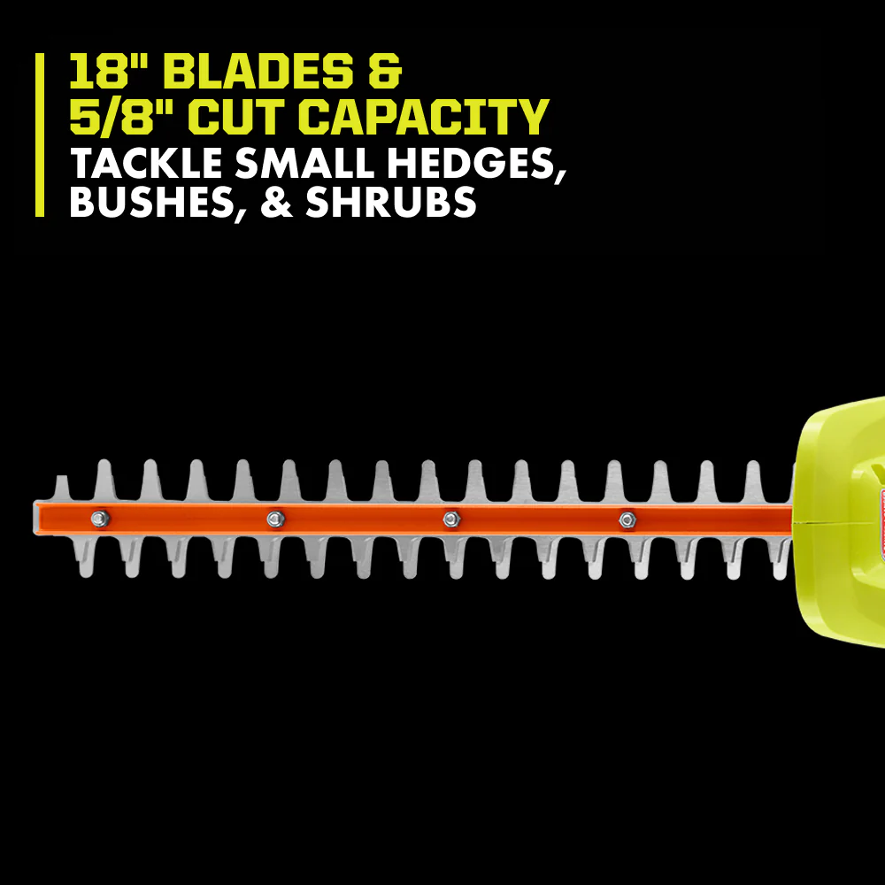 18V ONE+ 18" Hedge Trimmer - Image 3