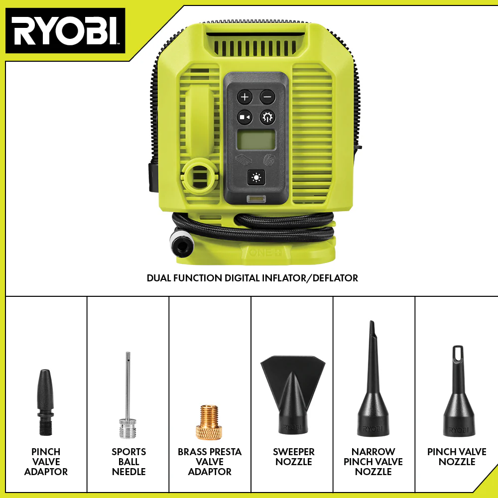 18V ONE+ LITHIUM HIGH PERFORMANCE STARTER KIT WITH FREE 18V ONE+ DUAL FUNCTION DIGITAL INFLATOR/DEFLATOR - Image 3