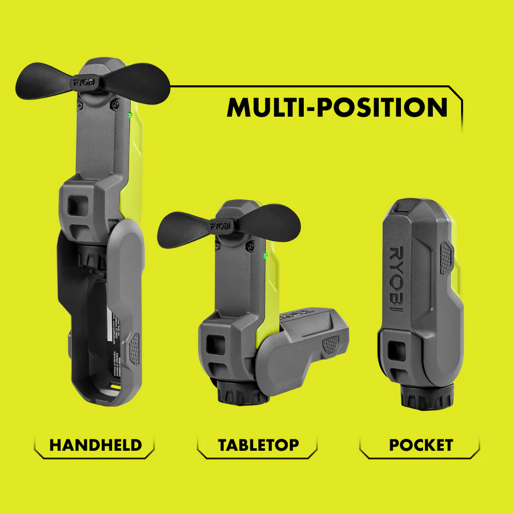 USB Lithium Handheld Fan Kit - Image 9
