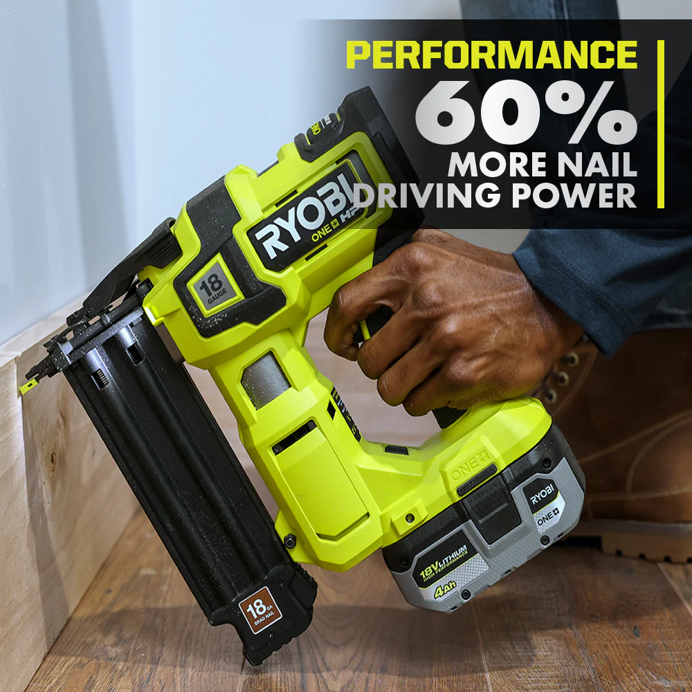 18V ONE+ LITHIUM HIGH PERFORMANCE STARTER KIT WITH FREE 18V ONE+ HP BRUSHLESS AIRSTRIKE 18GA BRAD NAILER - Image 6