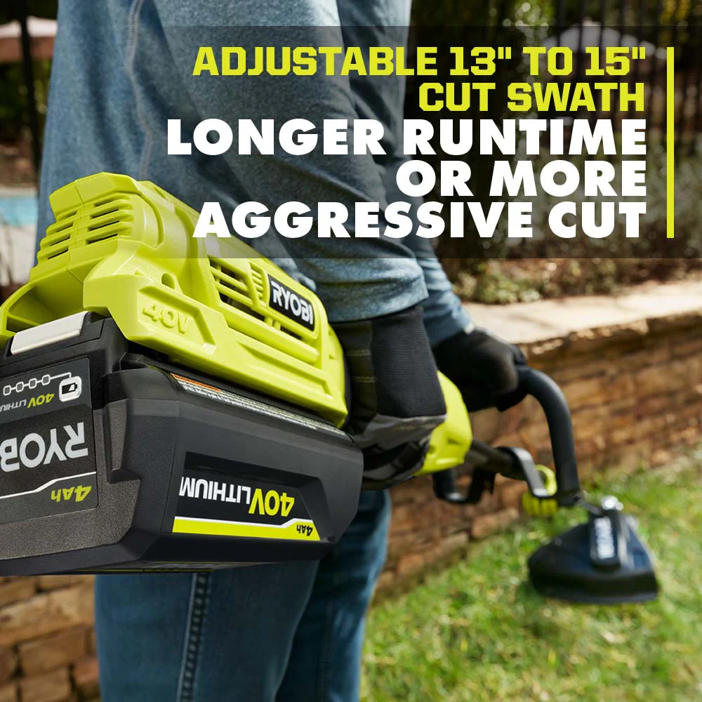 40V ATTACHMENT CAPABLE 15" STRING TRIMMER - Image 6