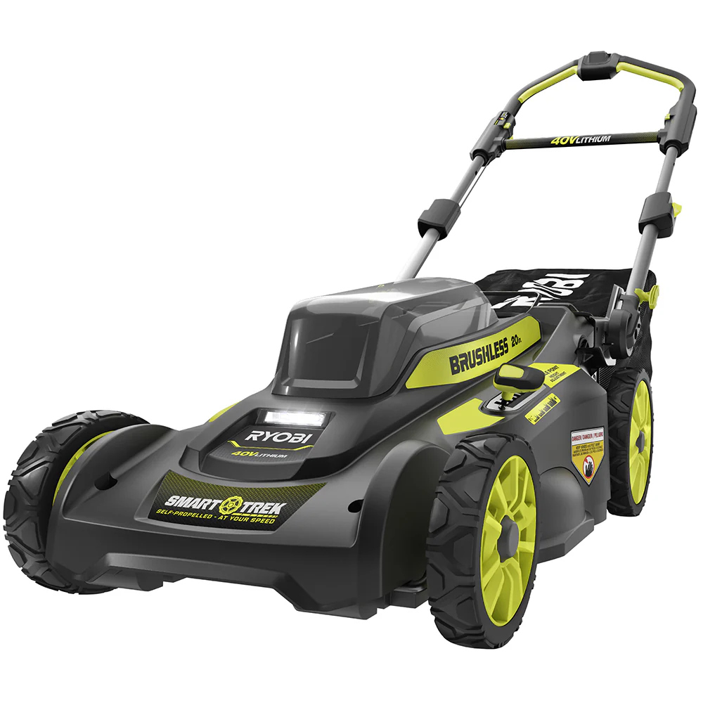 40V 20" BRUSHLESS SMART TREK™ Self-Propelled Mower WITH 6AH BATTERY & CHARGER