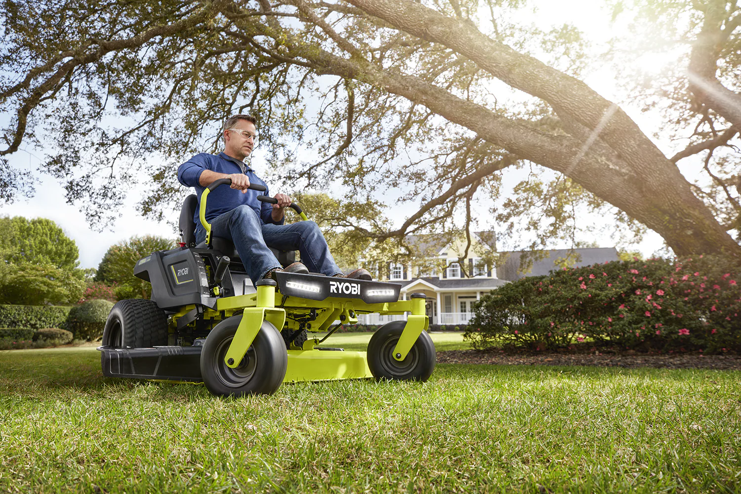 42" 100 AH Zero Turn Electric Riding Lawn Mower - Image 10