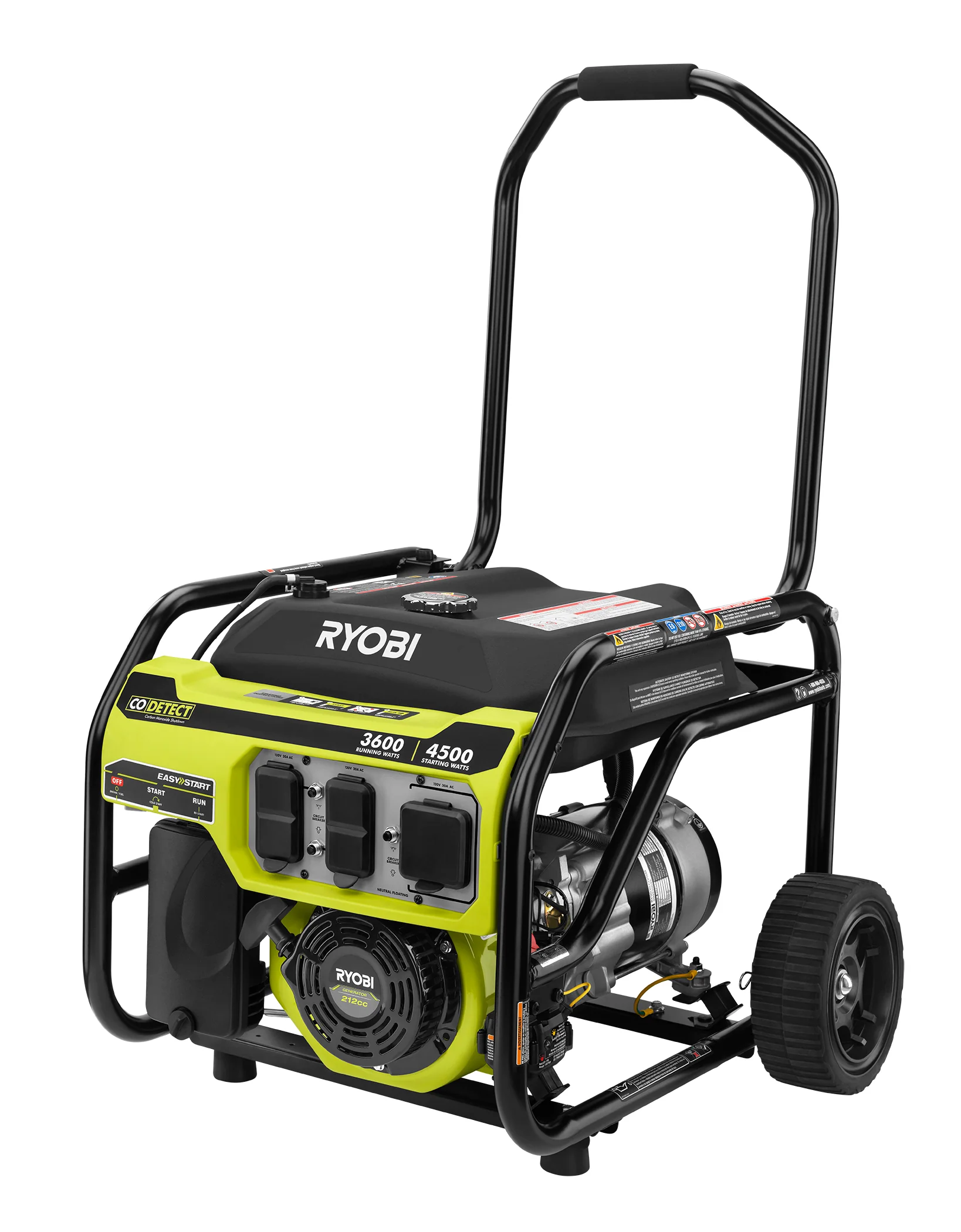 3600-Watt Generator with CO Shutdown Sensor - Image 6