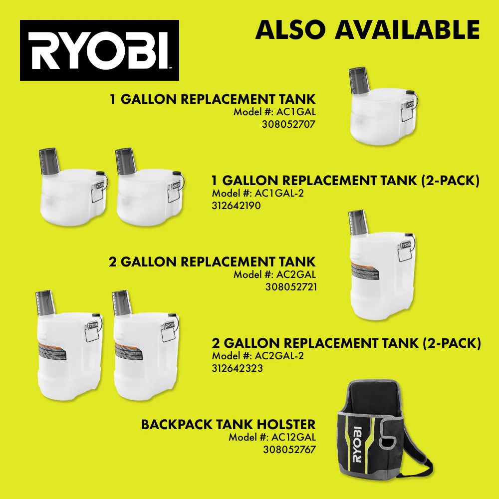 18V ONE+ 2 GALLON CHEMICAL SPRAYER - Image 6