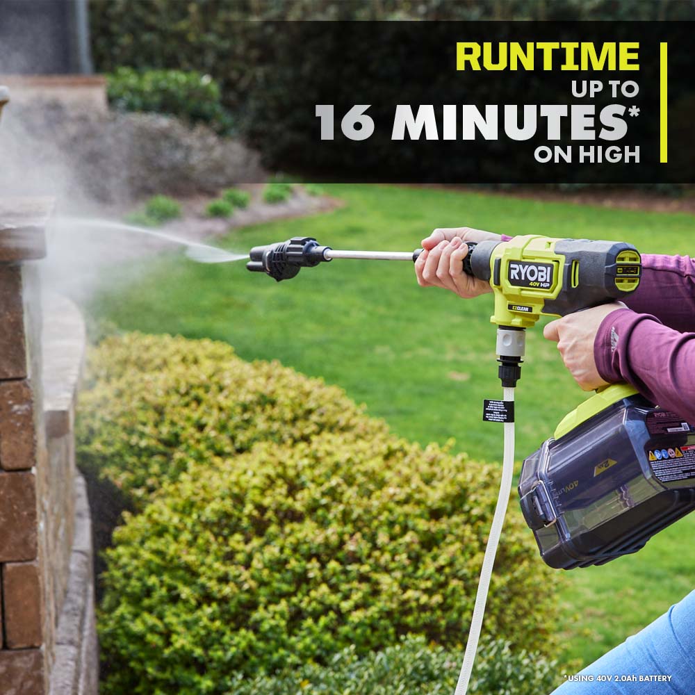 40V HP BRUSHLESS 600 PSI POWER CLEANER - Image 5