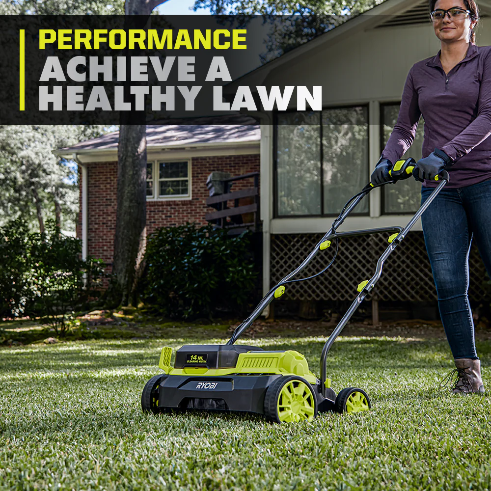 18V ONE+ HP Brushless 14" Dethatcher/Aerator Kit - Image 4