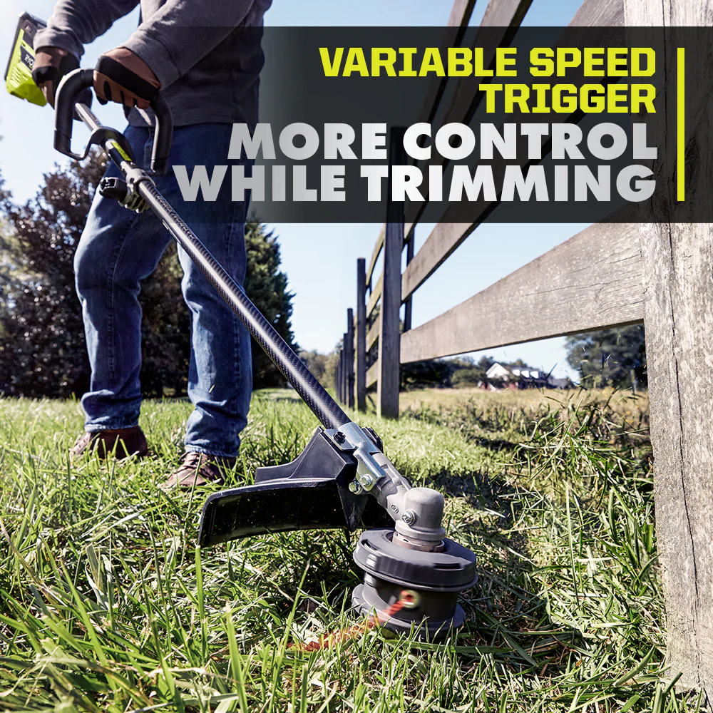 40V HP BRUSHLESS 15" CARBON FIBER ATTACHMENT CAPABLE STRING TRIMMER KIT - Image 10