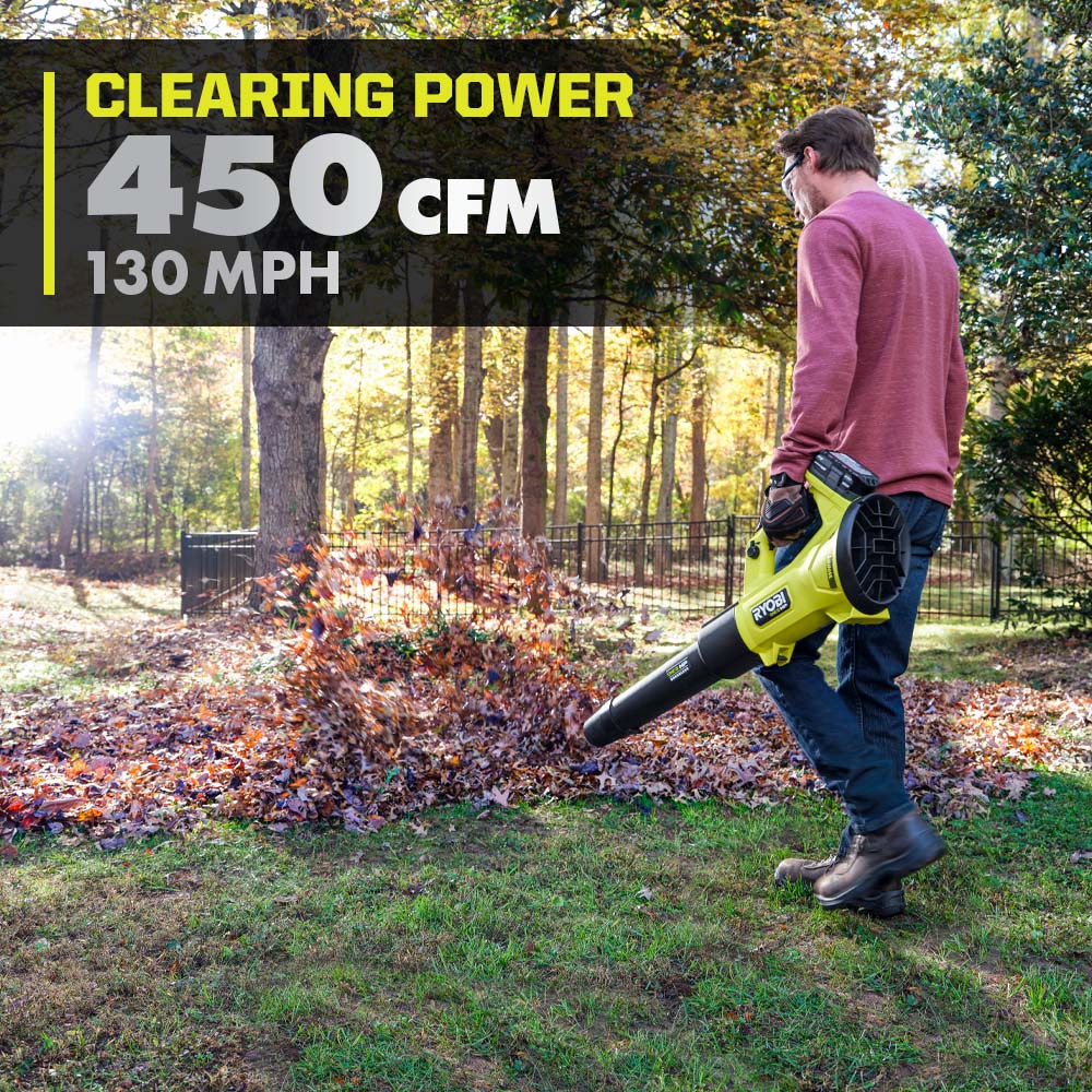 18V ONE+ HP BRUSHLESS WHISPER SERIES 450 CFM BLOWER KIT - Image 5