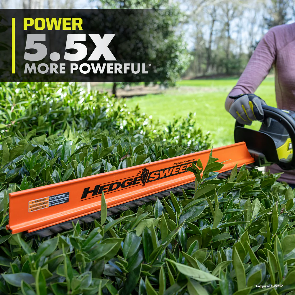 18V ONE+ HP BRUSHLESS WHISPER SERIES 24" HEDGE TRIMMER KIT - Image 5