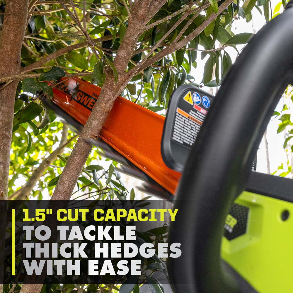 40V HP BRUSHLESS WHISPER SERIES 26" HEDGE TRIMMER KIT - Image 6
