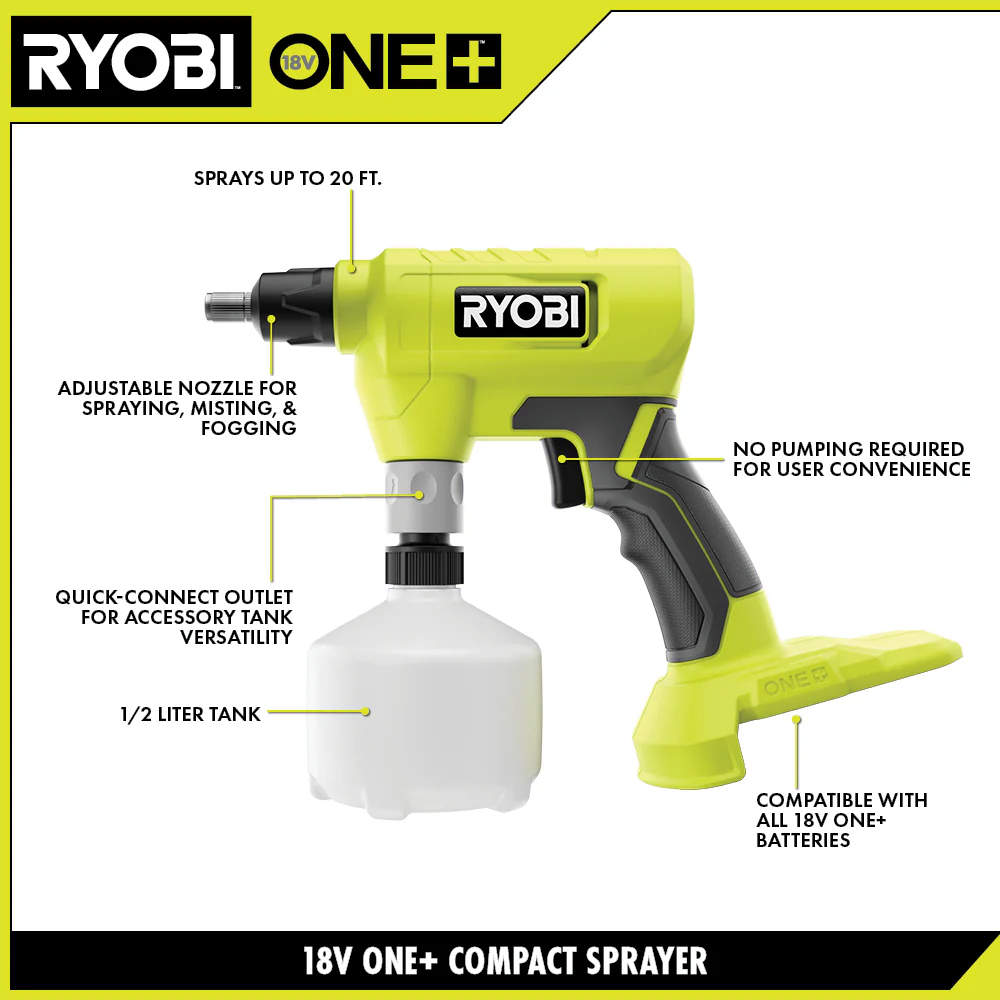 18V ONE+ COMPACT SPRAYER KIT - Image 3