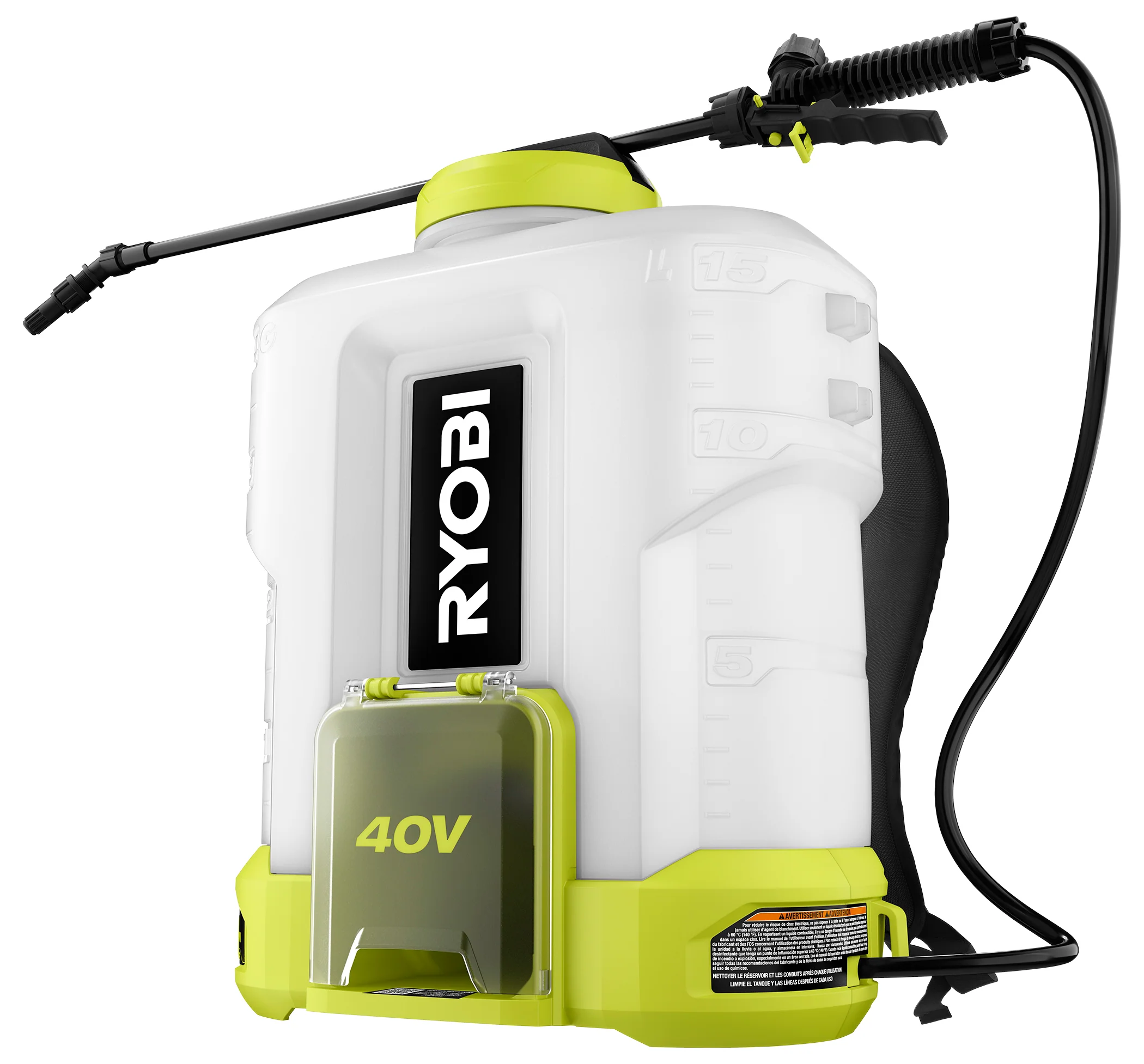 40V 4 GALLON BACKPACK CHEMICAL SPRAYER KIT - Image 8