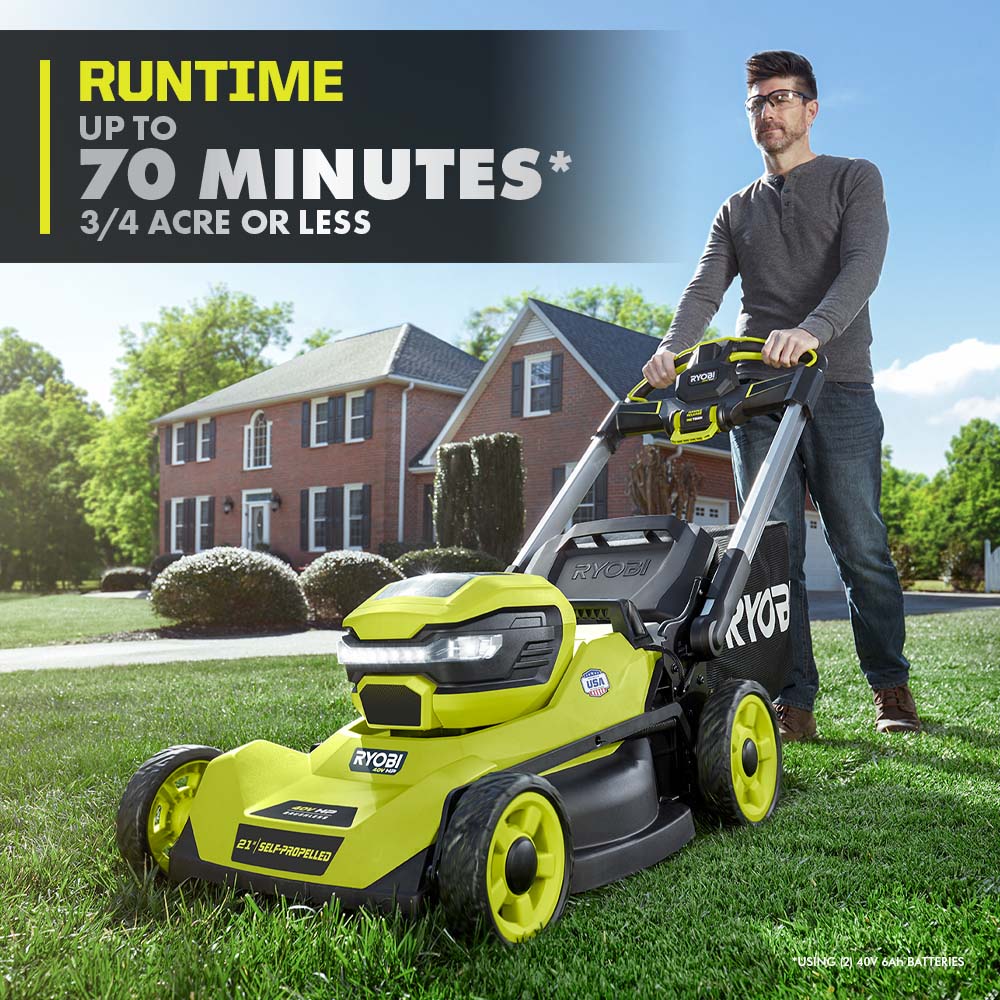 40V HP BRUSHLESS 21" SELF-PROPELLED MOWER - Image 5