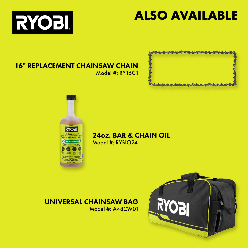 40V HP Brushless 16" Chainsaw Kit - Image 4
