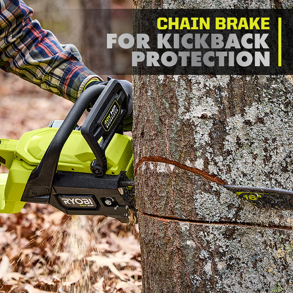 40V HP Brushless 16" Chainsaw Kit - Image 9