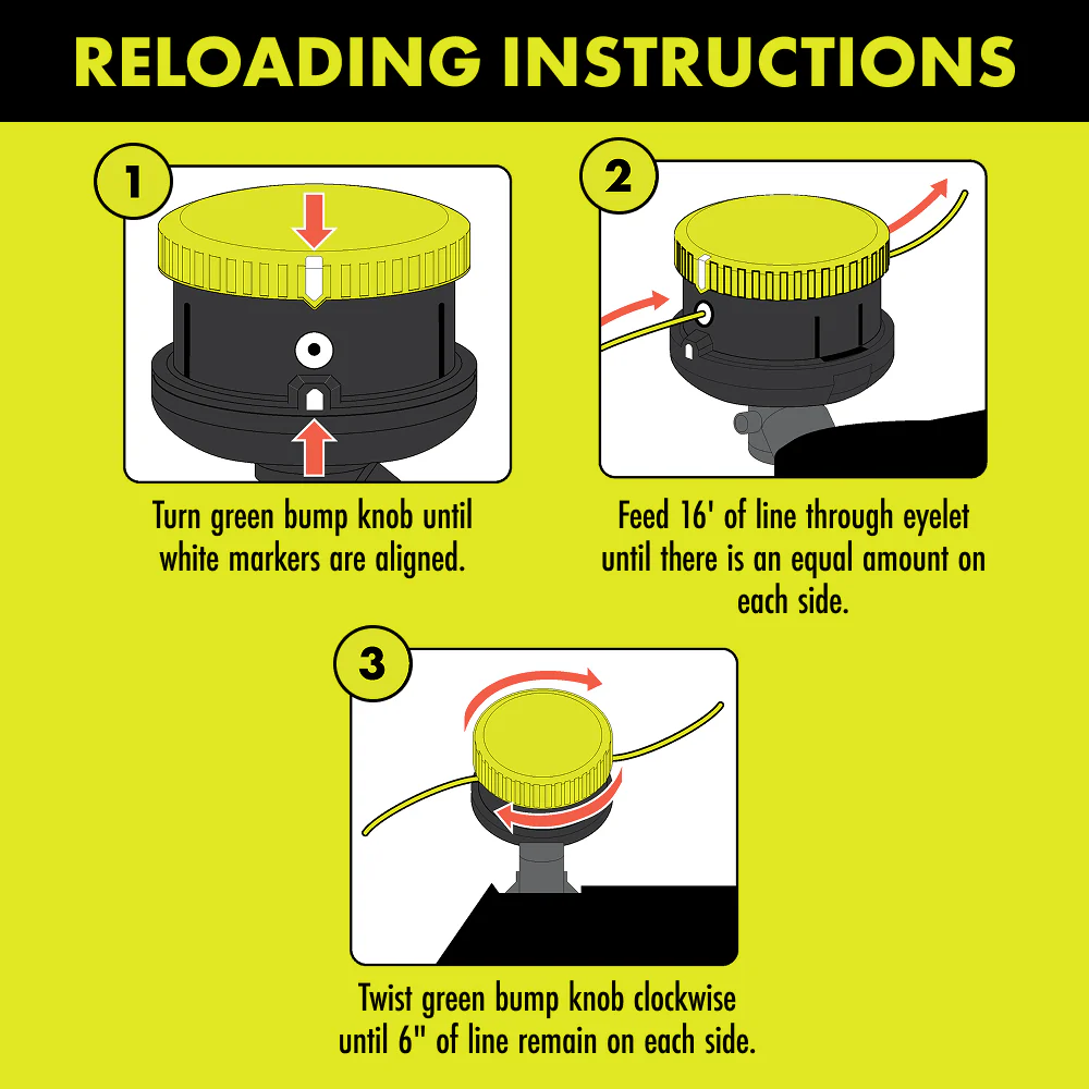 REEL EASY+ Bump Feed Trimmer Head - Image 6